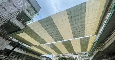 竹林國小活動式遮陽設施工程