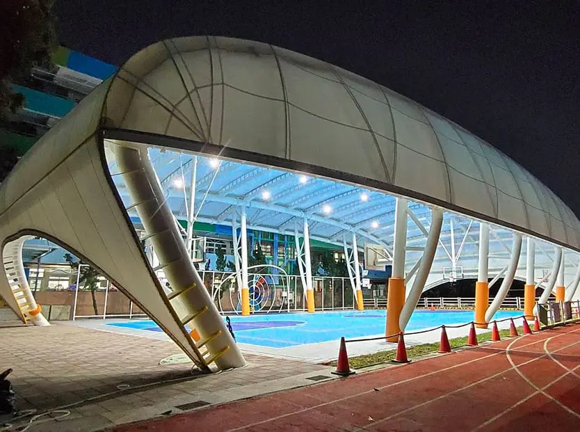 FRP 玻璃纖維是什麼?七大特性、適用工程一篇掌握! 4 台北市公館國小薄膜工程(近圖)